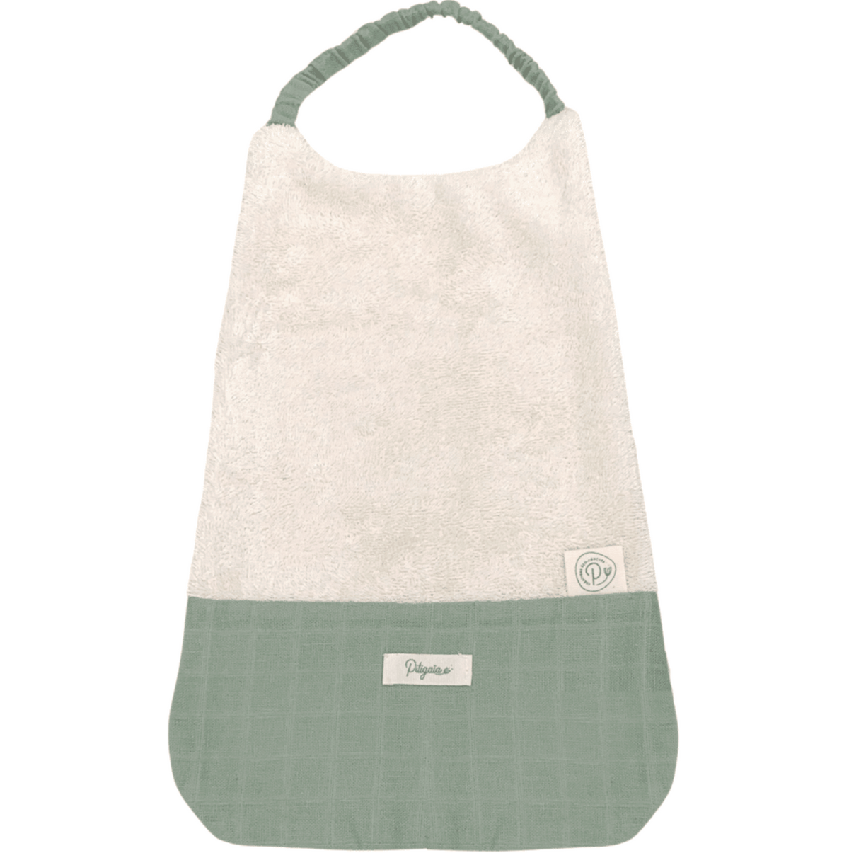 Bavoir avec élastique (100% coton bio GOTS)
