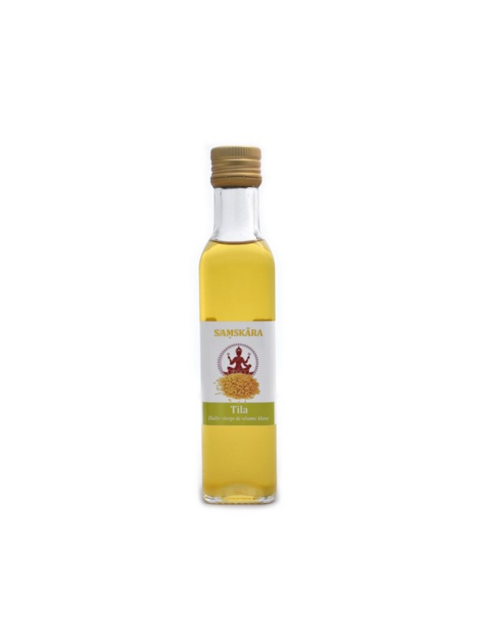 Huile de sésame (pressée à froid, 500ml)
