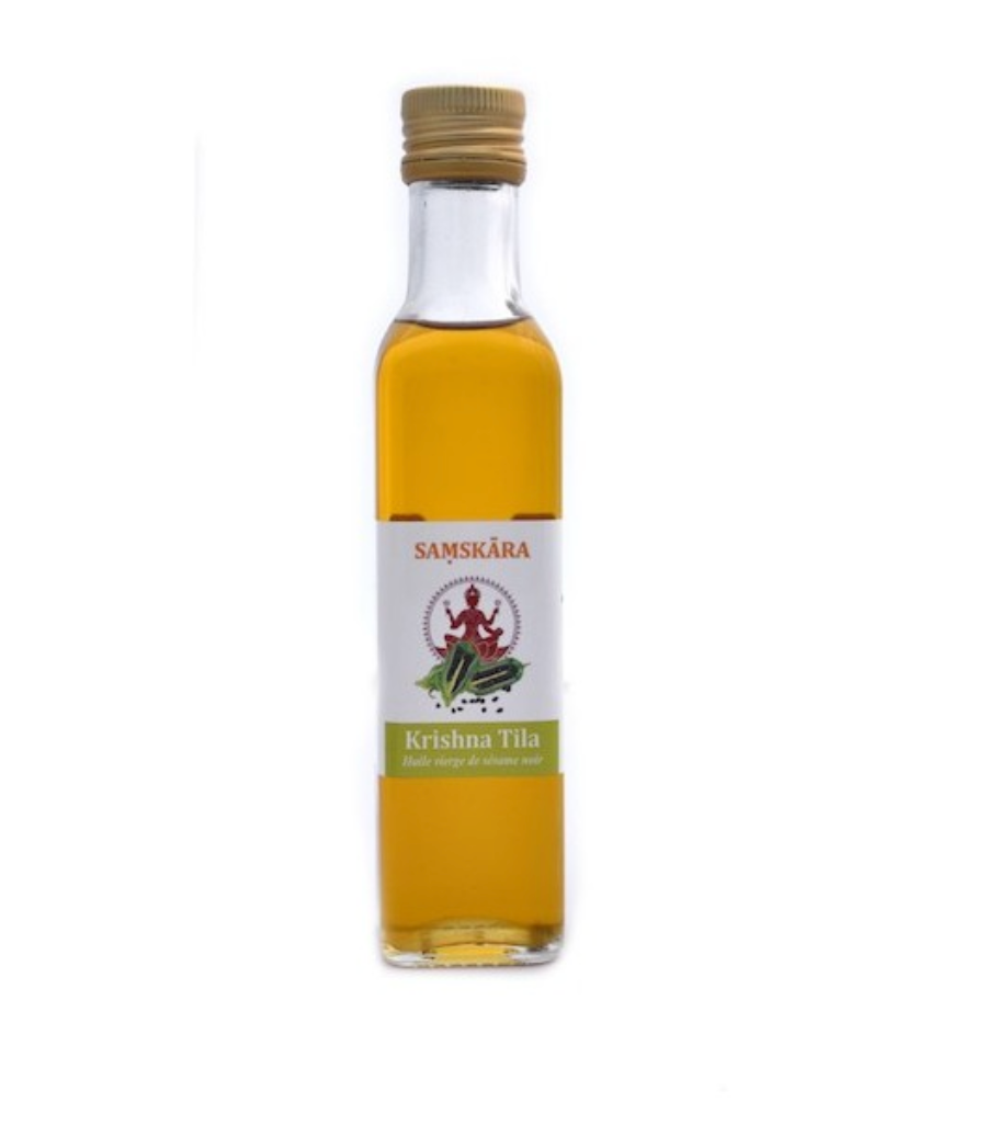 Huile de sésame noir (pressée à froid, 250ml)