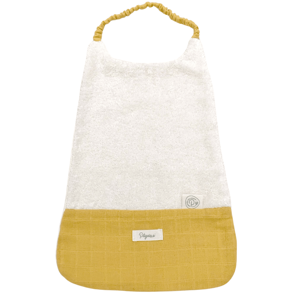 Bavoir avec élastique (100% coton bio GOTS)