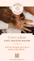 Carte cadeau Maison Maïam