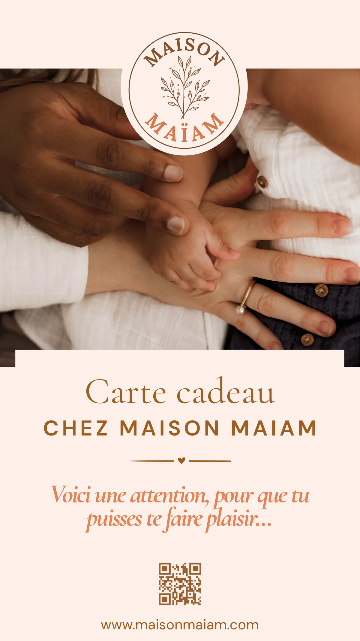 Carte cadeau Maison Maïam