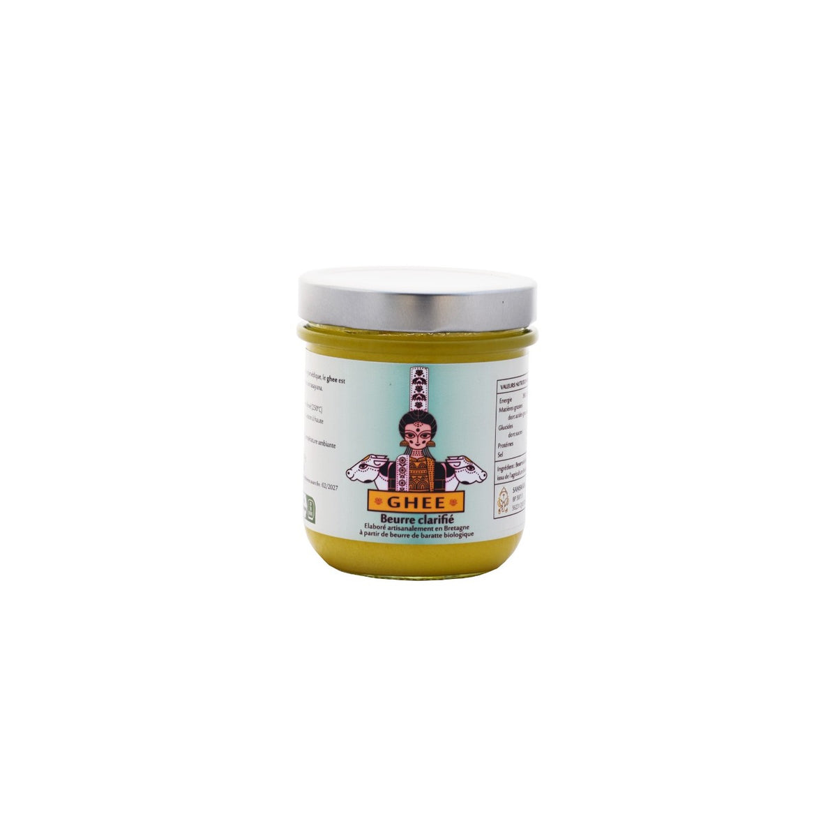 Ghee BIO (Beurre clarifié, 300ml)