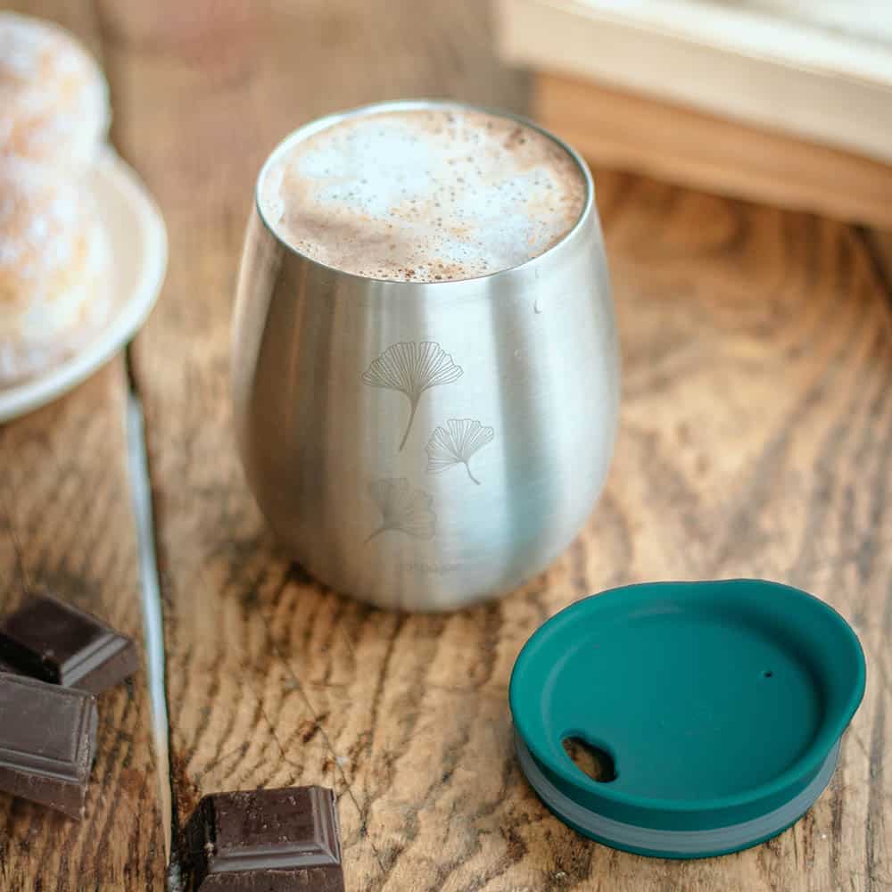 Mugs isotherme avec couvercle