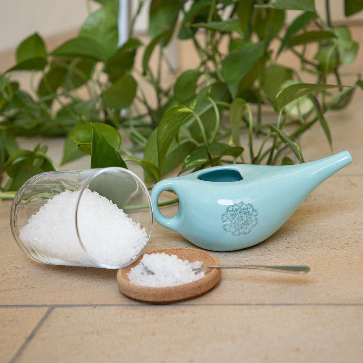 Neti pot avec mandala (250ml)