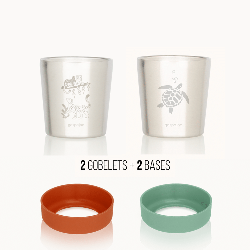 Verre bébé & enfant en inox